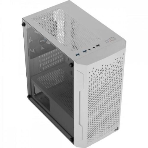 Gabinete Gamer Aerocool Trinity Mini Branco Lateral Vidro - Image 2