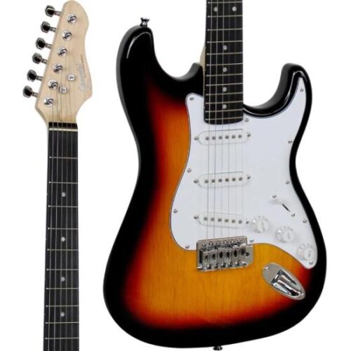 Guitarra Giannini G100 Sunburst Com Escudo Branco - Image 3