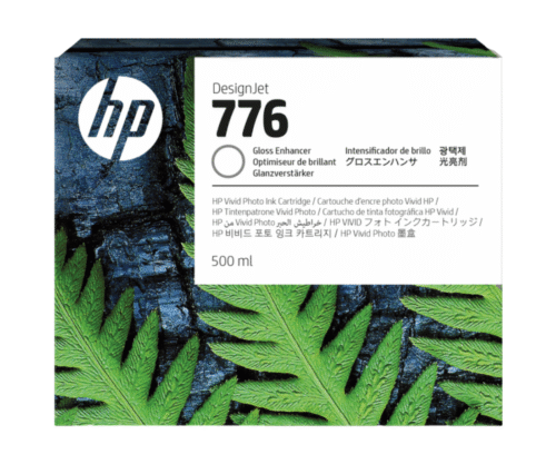 Cartucho de Tinta HP 776 Gloss Enhancer 500ml PLUK 1XB06A