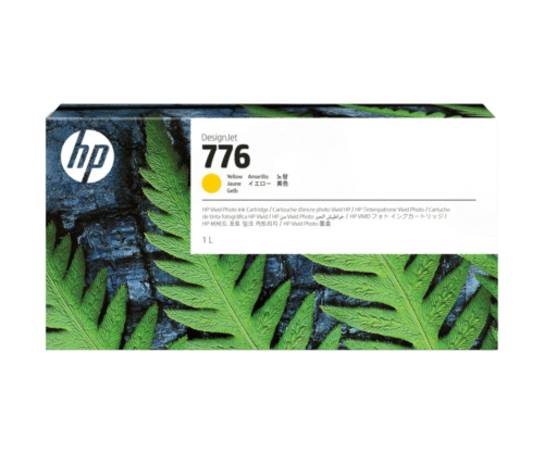 Cartucho de Tinta HP 776 Amarelo 1L PLUK 1XB08A
