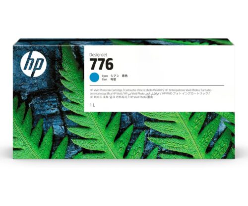 Cartucho de Tinta HP Ciano 776 1L PLUK - 1XB09A