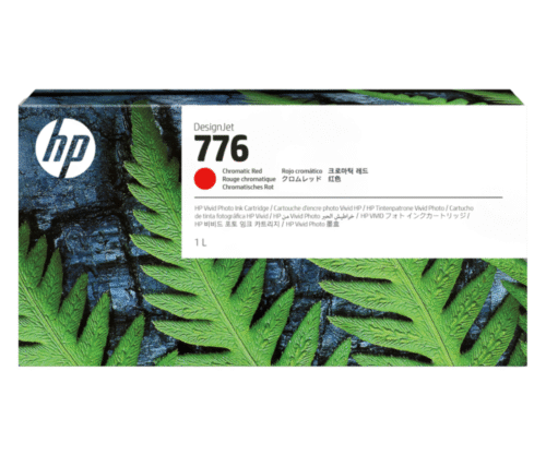Cartucho de Tinta HP 776 Vermelho Cromático 1L PLUK 1XB10A