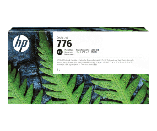 Cartucho de Tinta HP Preta Fotográfica 776 1L PLUK 1XB11A