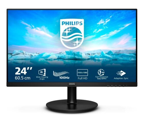 Monitor Philips 24" Gaming 100Hz 1ms LED - 241V8LAB