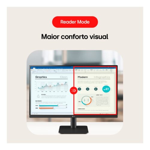 Monitor LG Gamer 24" 100Hz 5ms Full HD - 24MS500-B - Imagem 6