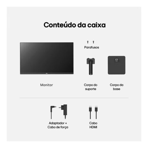 Monitor LG Gamer 24" 100Hz 5ms Full HD - 24MS500-B - Imagem 9