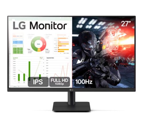 Monitor LG 27" Gamer 100Hz 5ms FHD - 27MS500-B.AWZM