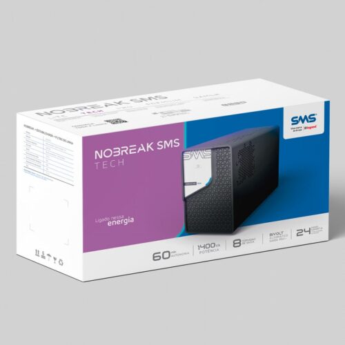 Nobreak SMS Tech 1400 VA Bivolt 115V - 29305 - Imagem 4