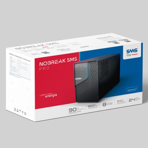 Nobreak SMS Pro 1800 VA Bivolt Wi-Fi - 29403 - Imagem 4