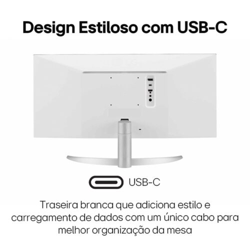 Monitor LG 29" UltraWide 100Hz 1ms FHD Branco - 29WQ600B-W.AWZM - Imagem 6