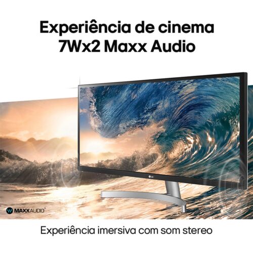Monitor LG 29" UltraWide 100Hz 1ms FHD Branco - 29WQ600B-W.AWZM - Imagem 7