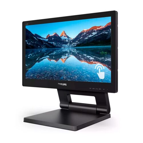 Monitor Touch Philips 15.6'' 75Hz VGA DVI HDMI USB - 162B9T - Imagem 3