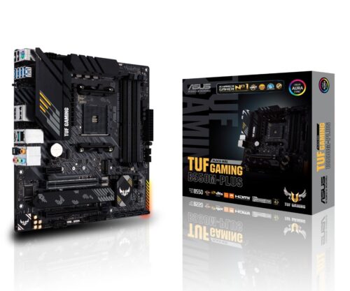 Placa Mãe Asus TUF GAMING B550M AMD AM4 DDR4 mATX -  90MB14A0-C1BAY0