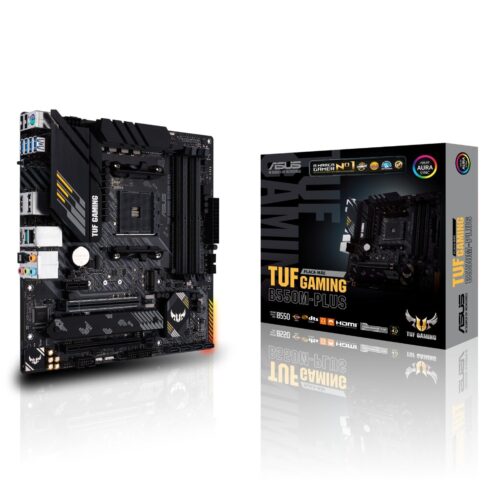 Placa Mãe Asus TUF GAMING B550M AMD AM4 DDR4 mATX -  90MB14A0-C1BAY0