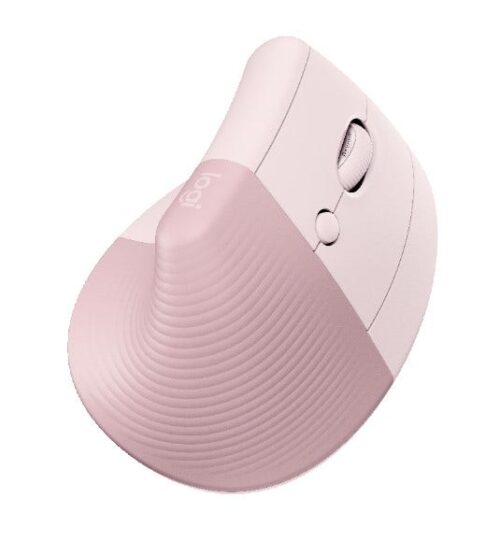 Mouse Logitech Lift Rose sem Fio Ergonômico - 910-006472 - Imagem 3