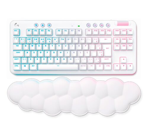 Teclado Gamer Logitech G715 Linear Branco Sem Fio - 920-010706