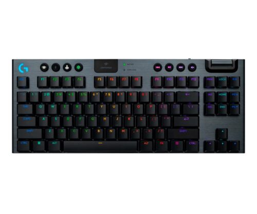 Teclado Gamer Logitech G915 X TKL Preto sem Fio - 920-012715
