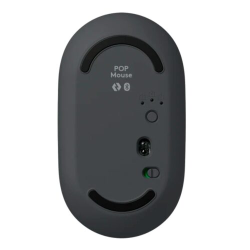 Kit Teclado e Mouse Logitech Pop Icon Cinza e Verde Sem Fio - 920-013056 - Imagem 4