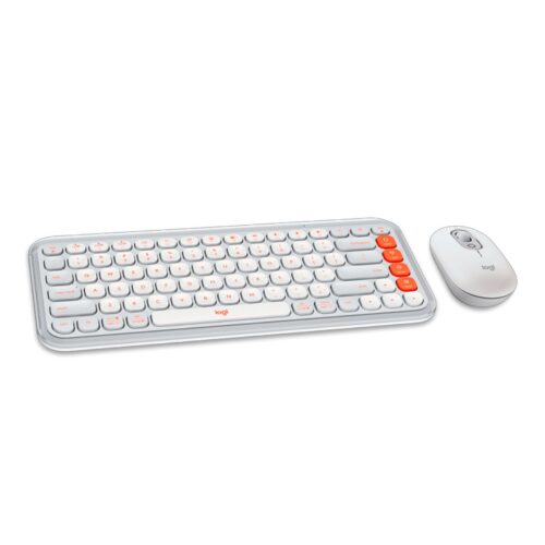 Kit Teclado e Mouse Logitech Pop Icon Sem Fio - 920-013057 - Imagem 2