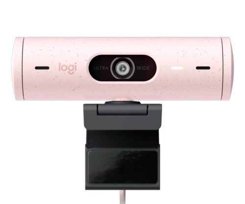 Webcam Logitech Brio 500 Rosa Full HD - 960-001418