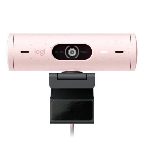 Webcam Logitech Brio 500 Rosa Full HD - 960-001418