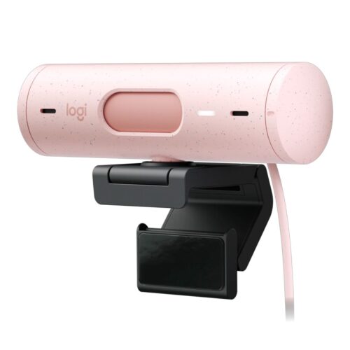 Webcam Logitech Brio 500 Rosa Full HD - 960-001418 - Imagem 3