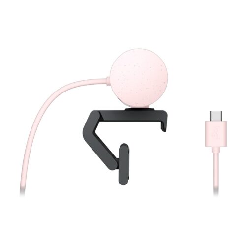 Webcam Logitech Brio 500 Rosa Full HD - 960-001418 - Imagem 5
