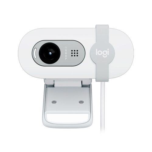 Webcam Logitech Brio 100 Full HD Branco - 960-001615