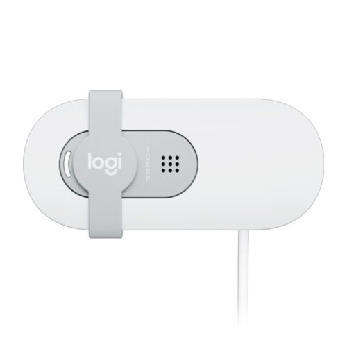 Webcam Logitech Brio 100 Full HD Branco - 960-001615 - Imagem 4