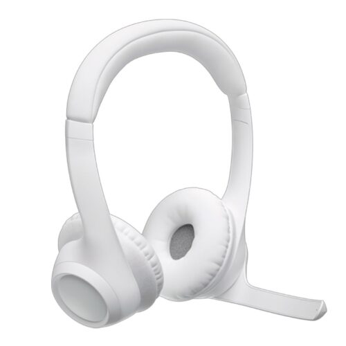 Headset Logitech Zone 300 Branco sem Fio - 981-001416 - Imagem 3