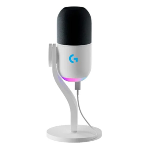 Microfone Logitech G Yeti GX Branco USB - 988-000575