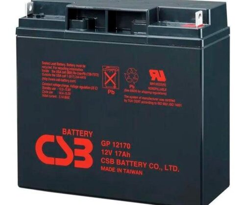Baterias CSB VRLA 12V 17AH GP12170 - 990011603