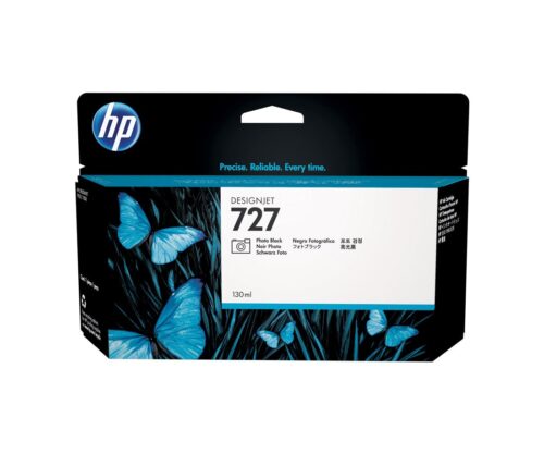 Cartucho de Tinta HP 727 Preto Photo PLUK 130ml B3P23A