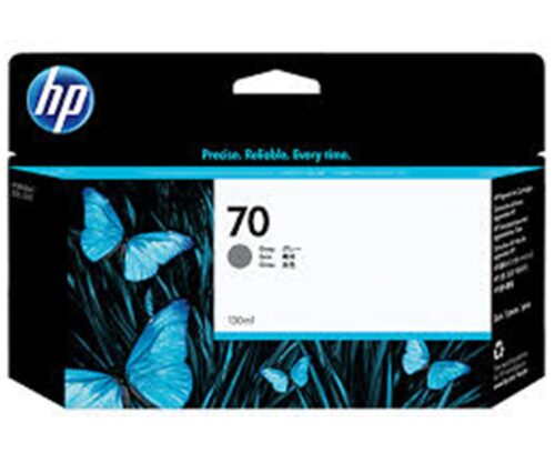 Cartucho de Tinta HP 70 Cinza PLUK 130ml C9450A
