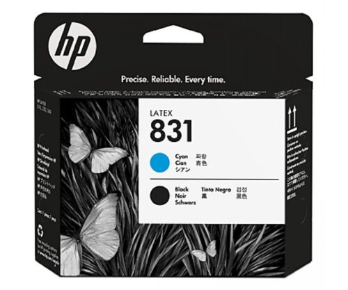 Cabeça de Impressão HP Latex 831 Ciano/Preto CZ677A