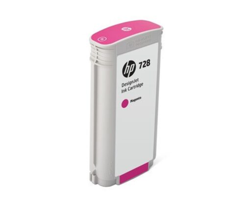 Cartucho de Tinta HP 728 Magenta PLUK 130 ml F9J66A