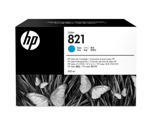 Cartucho HP Ciano Latex 821 400 ml G0Y86A