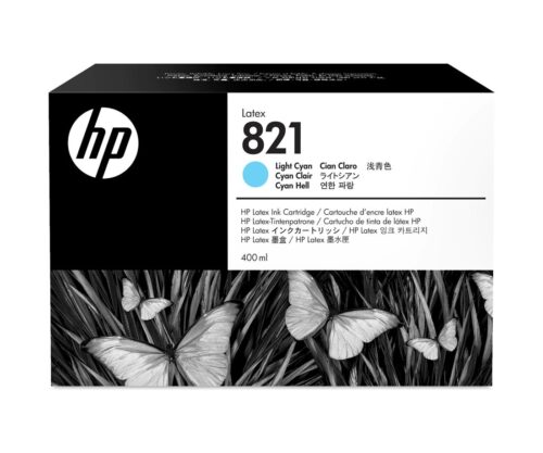 Cartucho HP Ciano Claro Latex 821 400 ml G0Y90A