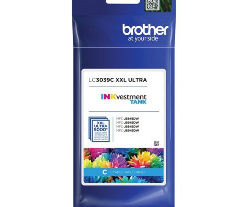Cartucho de Tinta Brother Ciano 5K LC3039C