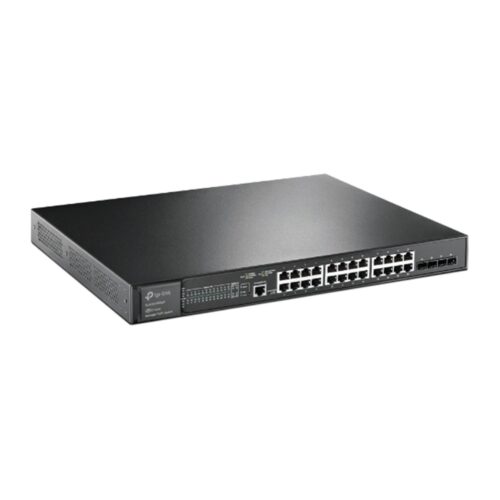 Switch TP-LINK Gigabit 24 Portas PoE+ 4 SFP 10G TL-SG3428XMP - Imagem 2