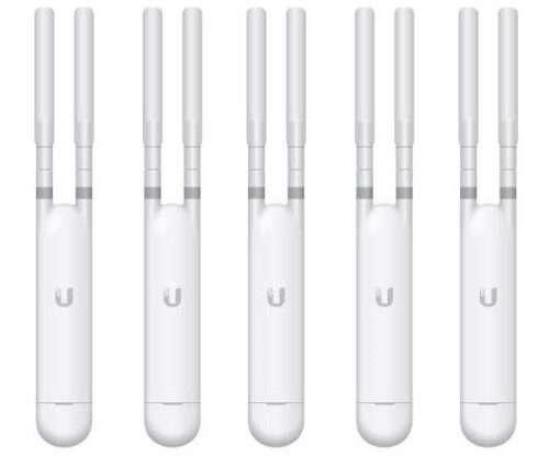 Access Point Ubiquiti UniFi Kit 5 unidades sem Fonte - UAP-AC-M-5i