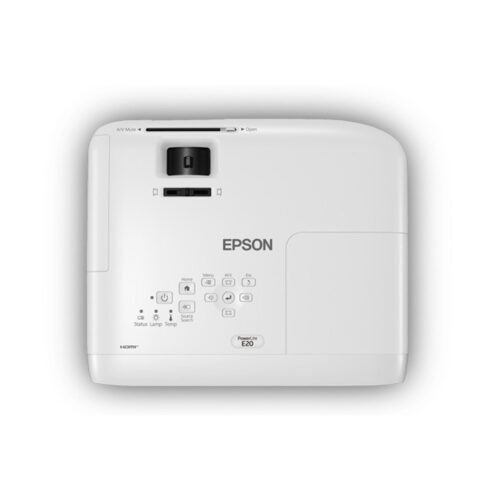 Projetor Epson E20 3400 Lumens XGA HDMI RS-232 V11H981020 - - Imagem 4
