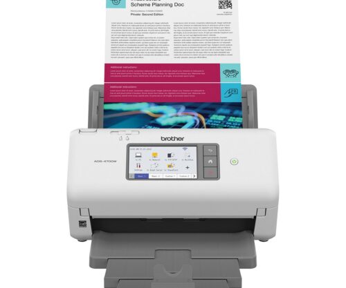 Scanner Brother A4 Duplex Wireless 40ppm ADS4700W