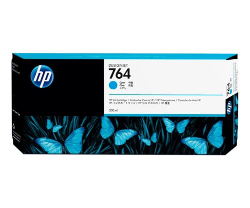 Cartucho de Tinta HP 764 Ciano PLUK 300ml - C1Q13A