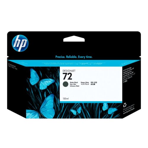 Cartucho de Tinta HP 72 Preto Fosco PLUK 130ml - C9403AB