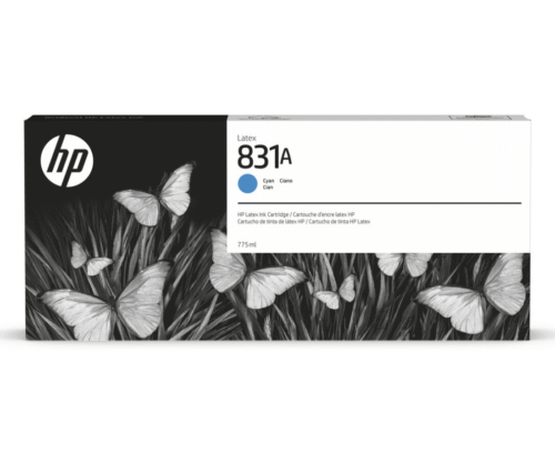 Cartucho HP Latex 831A Ciano 775ml CZ683A