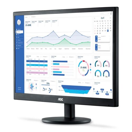 Monitor AOC 18'5 LED 60Hz HD VGA/HDMI - E970SWHNL - Imagem 3
