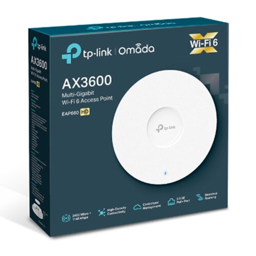 Access Point TP-LINK Wireless AX3600 Montável Teto - EAP660 HD - Imagem 5