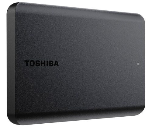 HD Externo Toshiba 1TB Canvio Basics Preto -  HDTB510XK3AAI
