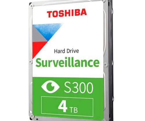 HD Toshiba Surveillance S300 4TB 3.5 SATA 5400RPM - HDWT840UZSVA